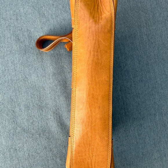 Coach Hamptons Mini Baguette in tan leather Y2K - Picture 12 of 13